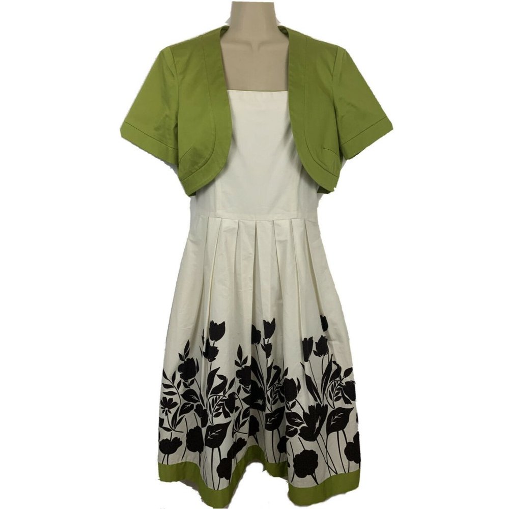 Jessica Howard Size 8 Dress Sleeveless With Jacket